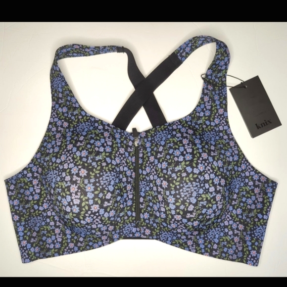 knix Other - Knix Catalyst Front Zip Sports Bra